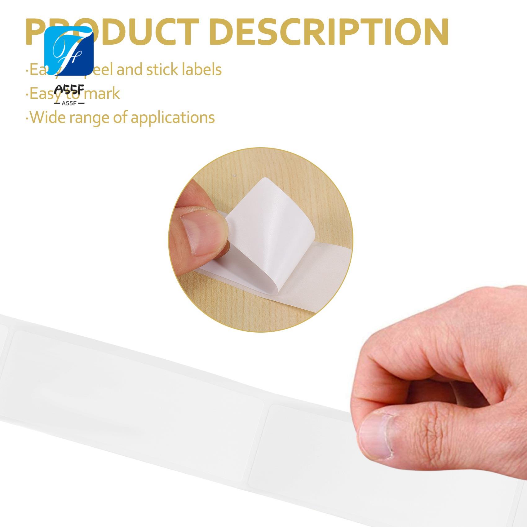 Food Storage Labels - A55F-ป้ายติดตู้แช่แข็งแบบถอดได้ 1 X 3 นิ้ว สติ๊กเกอร์เก็บอาหาร