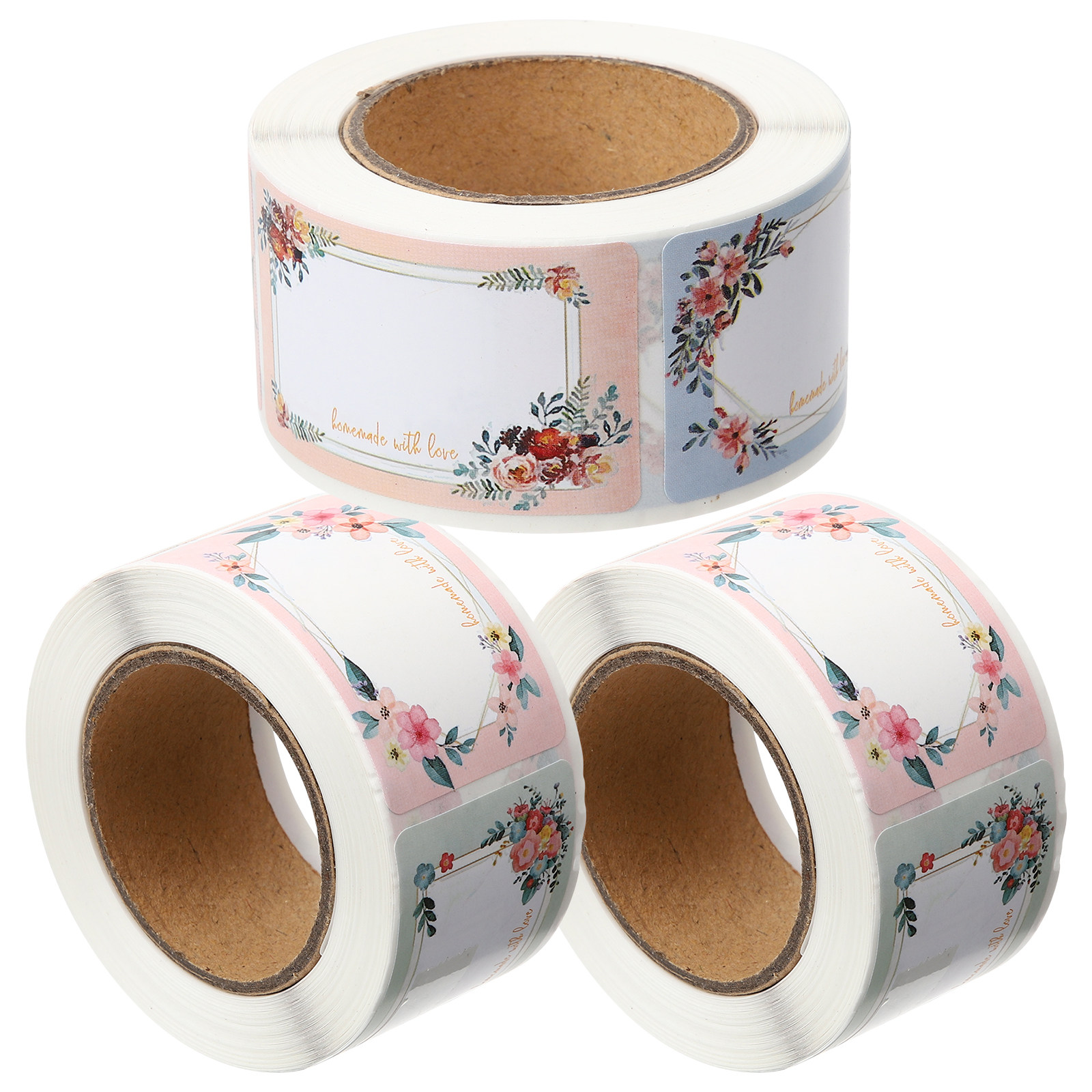 สติกเกอร์ฉลากชื่อเปล่า 3 ม้วน  - Food Storage Labels บทวิจารณ์และราคา