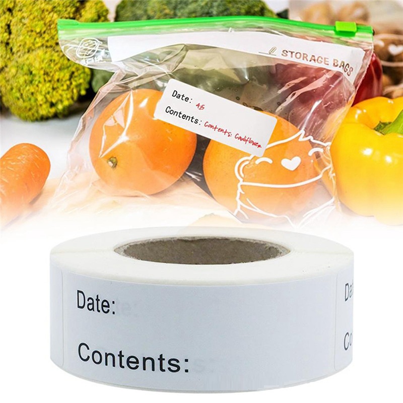 Self-กาวที่ถอดออกได้ฉลากเก็บอา - Food Storage Labels บทวิจารณ์และราคา