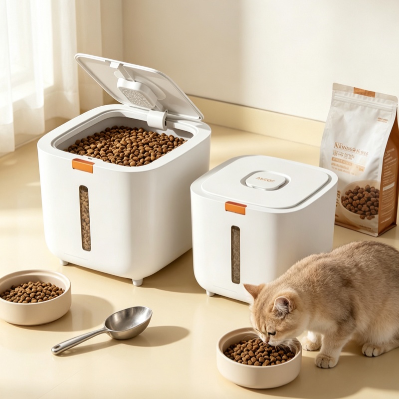 กล่องเก็บอาหารสัตว์เลี้ยง 5/7  - Food Storage With Dividers บทวิจารณ์และราคา