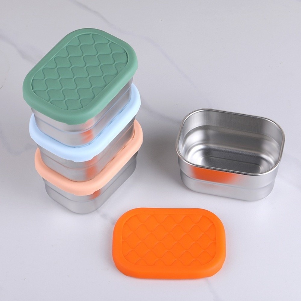 ใหม่ภาชนะบรรจุอาหารสแตนเลสซ้อน - Food Storage Oven Safe บทวิจารณ์และราคา