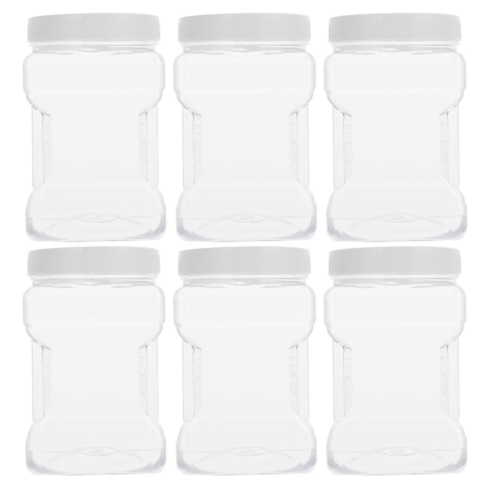 ชุดโหลเก็บของใส 6 ชิ้น กล่องพล - Food Storage Containers บทวิจารณ์และราคา