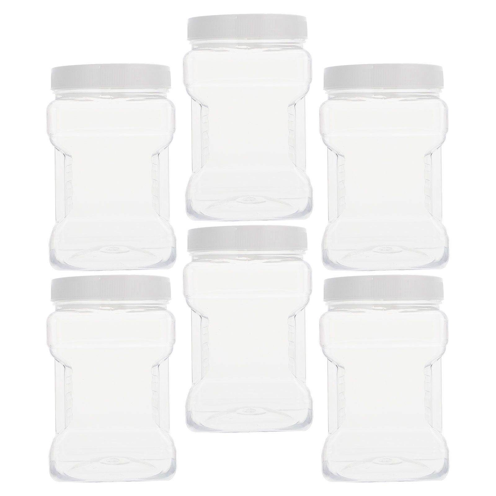 ชุดโหลเก็บของใส 6 ชิ้น กล่องพล - Food Storage Containers บทวิจารณ์และราคา