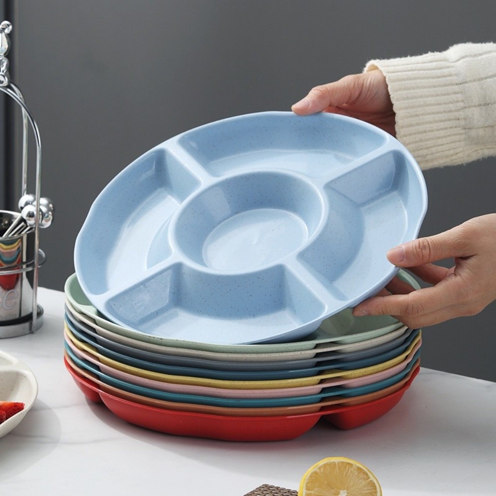 ถาดใส่อาหารพลาสติกแบบพกพา รูปท - Food Storage With Dividers บทวิจารณ์และราคา