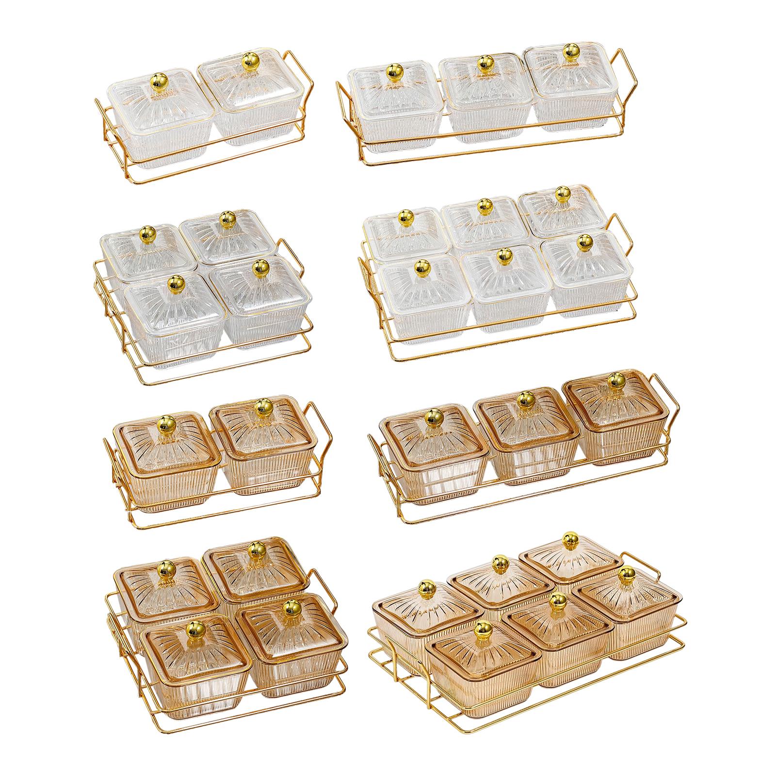 ถาดแบ่งเสิร์ฟพร้อมฝาปิดสุดสร้า - Food Storage With Dividers บทวิจารณ์และราคา