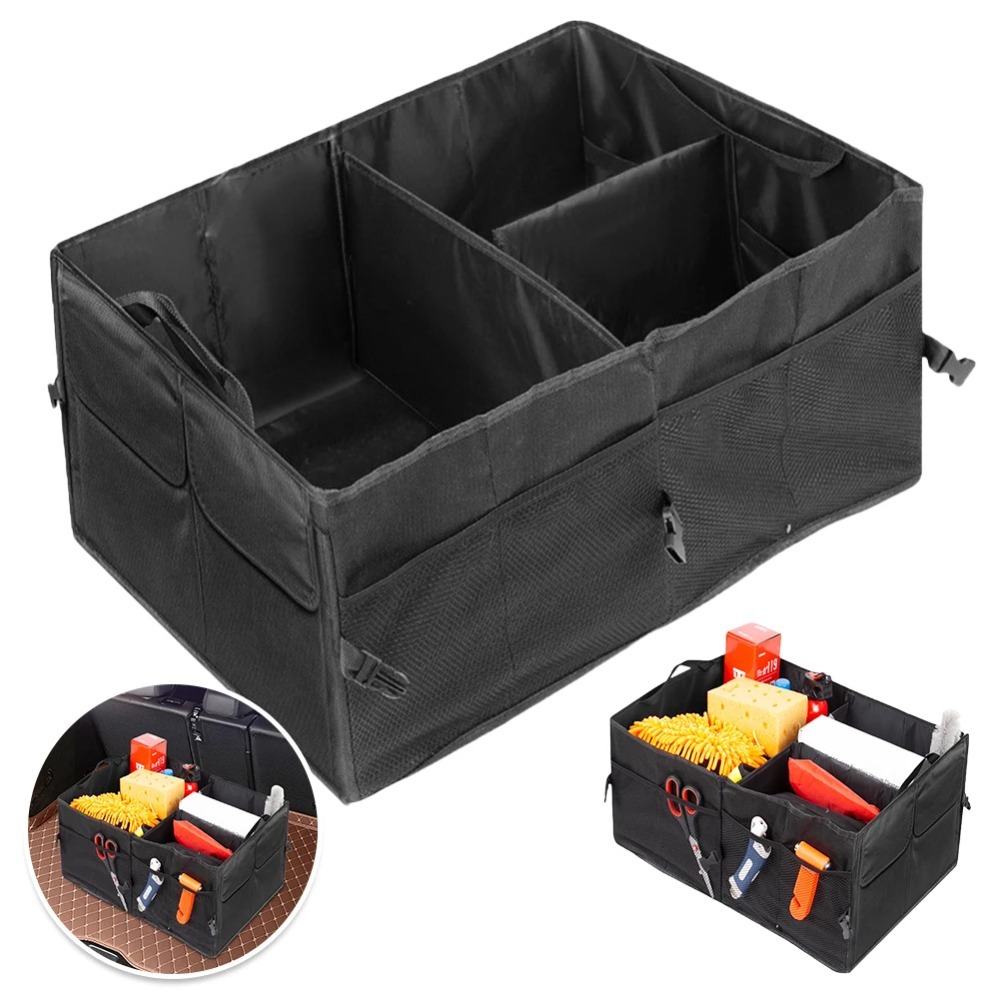 กระเป๋าเก็บของท้ายรถแบบพับได้  - Food Storage With Dividers บทวิจารณ์และราคา