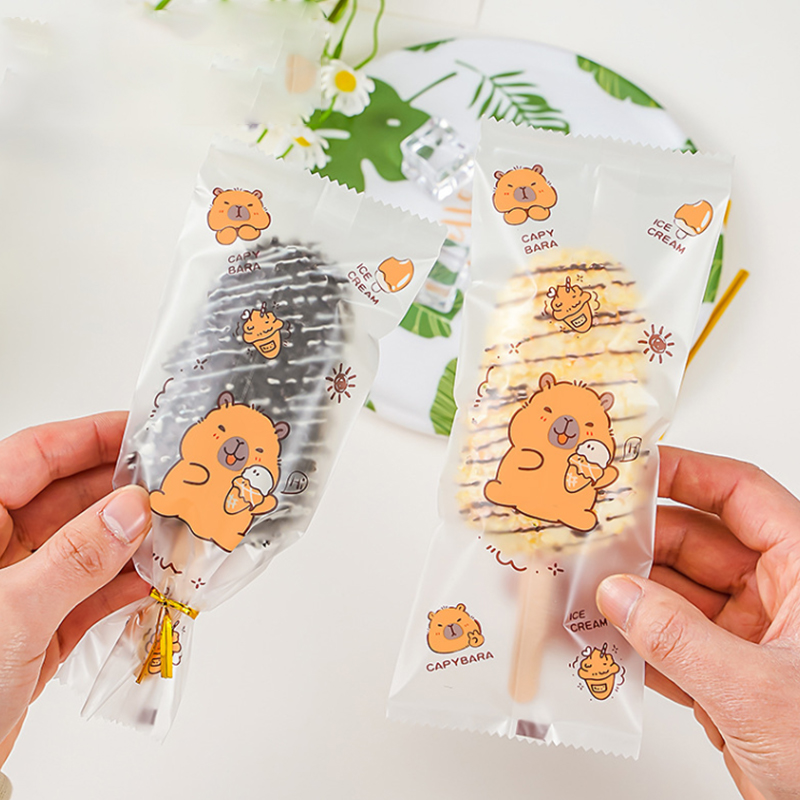 ~100 ชิ้น ถุงไอศกรีมลายการ์ตูน - Food Storage Bag บทวิจารณ์และราคา