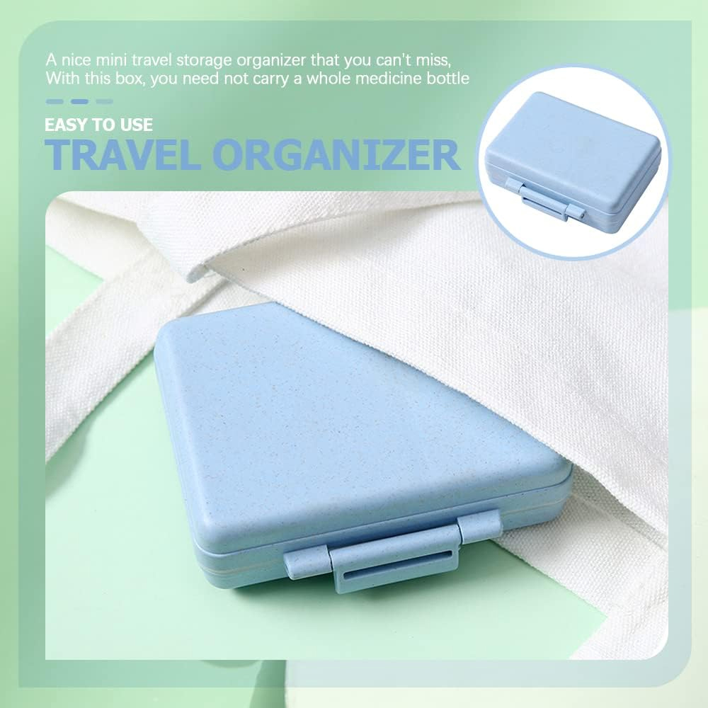 9 ช่อง Travel Pill Organizer,D - Food Storage With Dividers บทวิจารณ์และราคา
