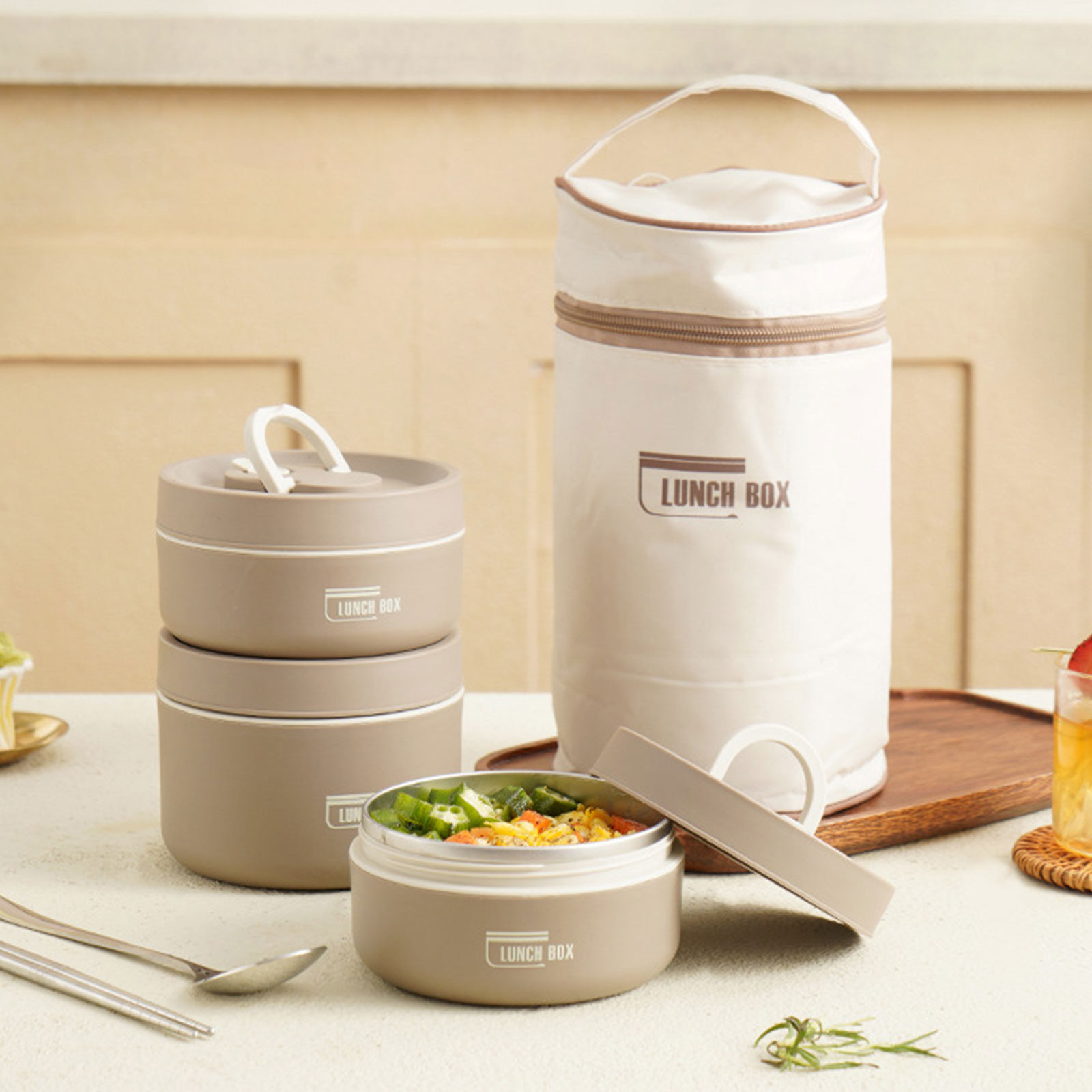 กล่องอาหารกลางวันแบบเก็บความร้ - Food Storage Meals บทวิจารณ์และราคา